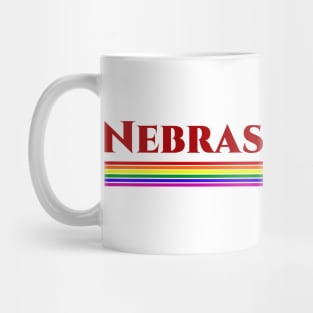 Nebraska Unicorn Gift Mug